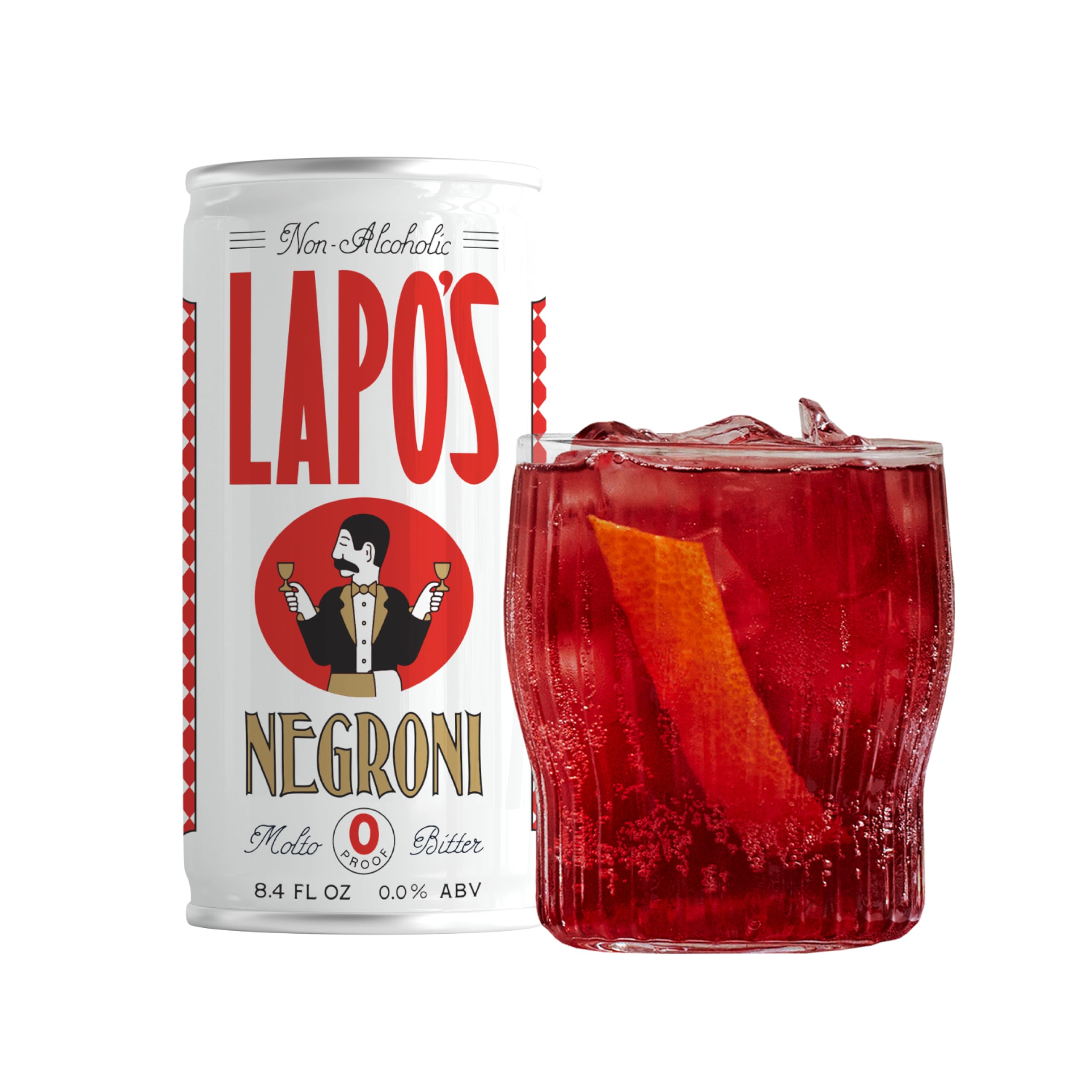 Amazon.com : Lapo's Non Alcoholic Negroni, Non-Alcoholic Spirits